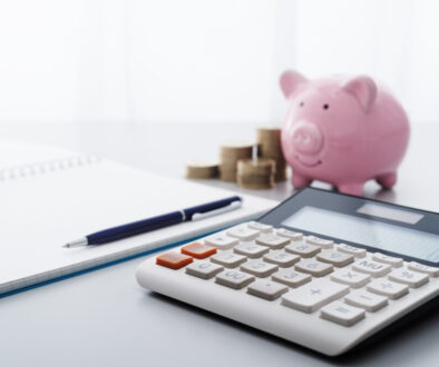 Saving money and household finance management.